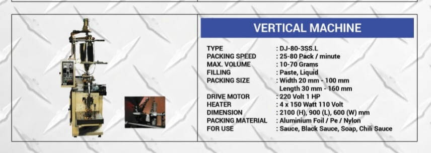 VERTICAL MACHINE